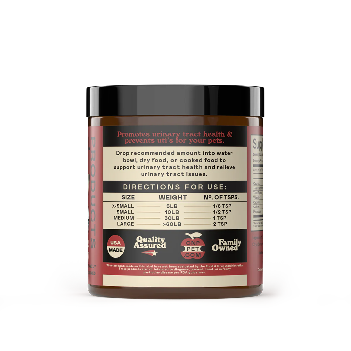 Organic D-Mannose & Cranberry Powder for Dogs, Cats, & Pets - Image 3